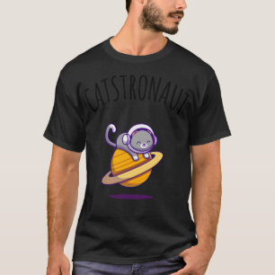 Camiseta Gato do Astronauta do Catstronauta