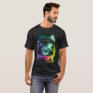 Camiseta Gato do cosmonauta