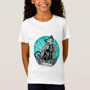 Camiseta Gato do crânio do açúcar