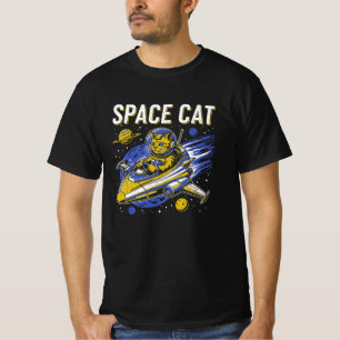 Camiseta Gato do Espaço