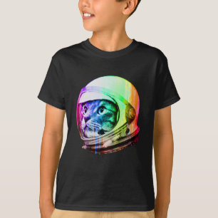 Camiseta Gato do espaço do astronauta