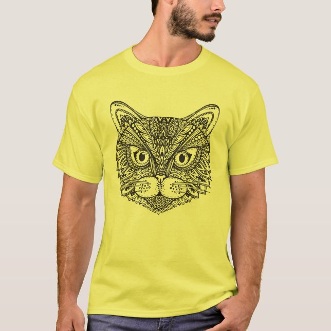 Camiseta Gato do estilo (Frente)