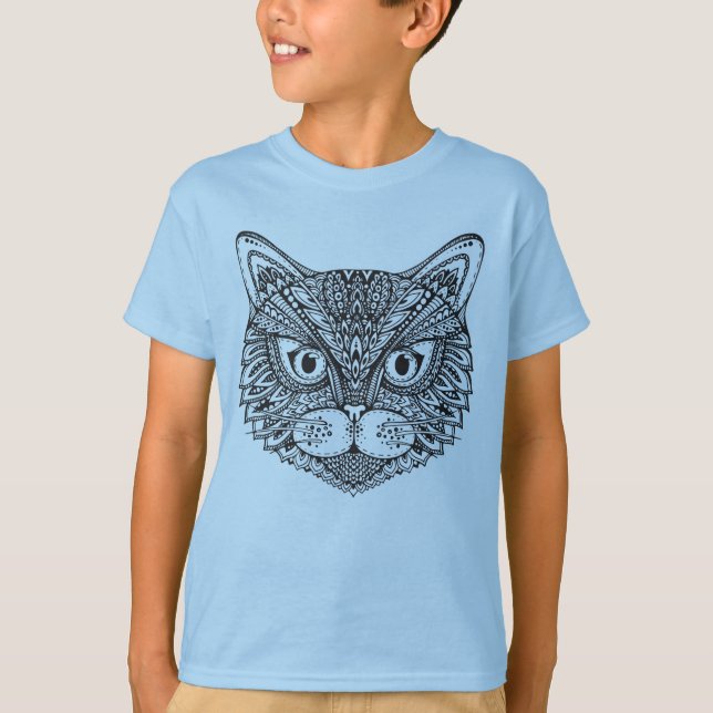 Camiseta Gato do estilo (Frente)
