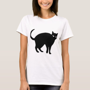 Camiseta Gato-do-Halloween Pecado-preto-preto-e-peludo-raiv