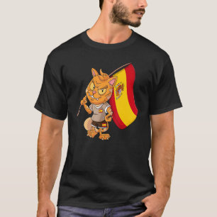 Camiseta Gato do Leque Espanhol