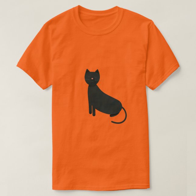 Camiseta gato-do-mato-cinza (Frente do Design)