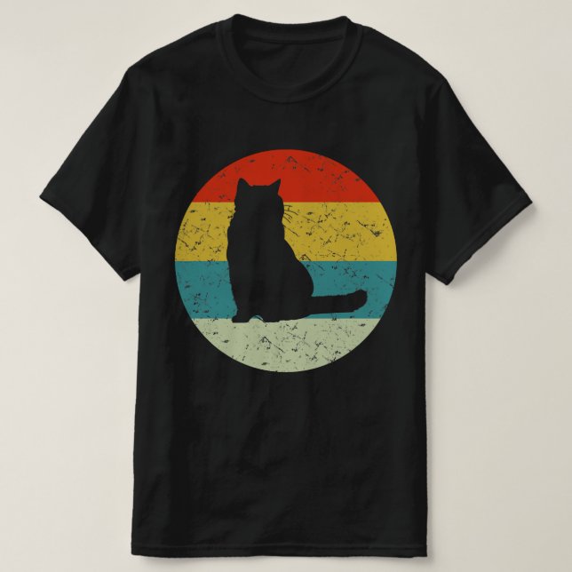 Camiseta gato-do-mato-curto-britânico (Frente do Design)