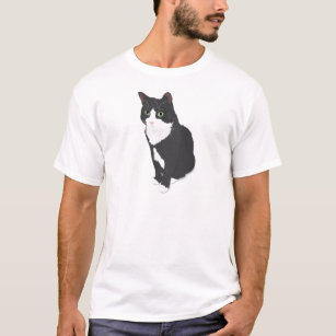 Camiseta Gato do smoking