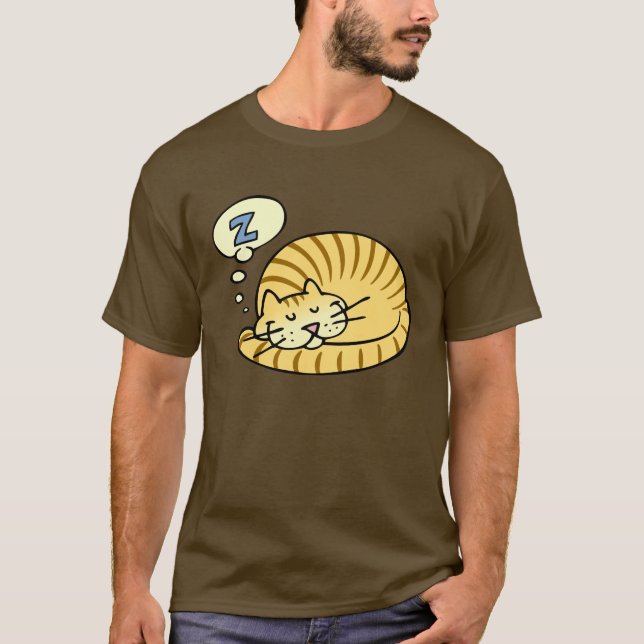 Camiseta Gato do sono (Frente)
