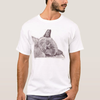 Camiseta Gato do sono