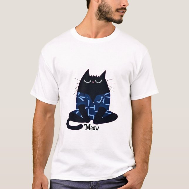 Camiseta Gato doido (Frente)