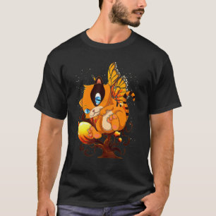 Camiseta Gato Dono de Gato Inseto Dono de Animal de Estim