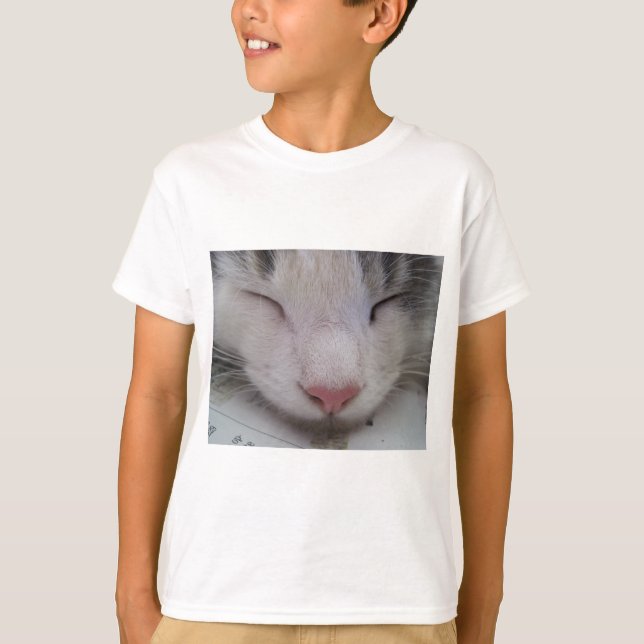 Camiseta Gato Dormindo (Frente)