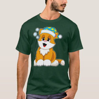 Camiseta Gato Dormindo Noite