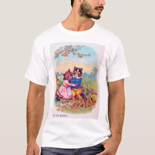 Camiseta Gato dos Amantes (Emoção Forte), Louis Wain