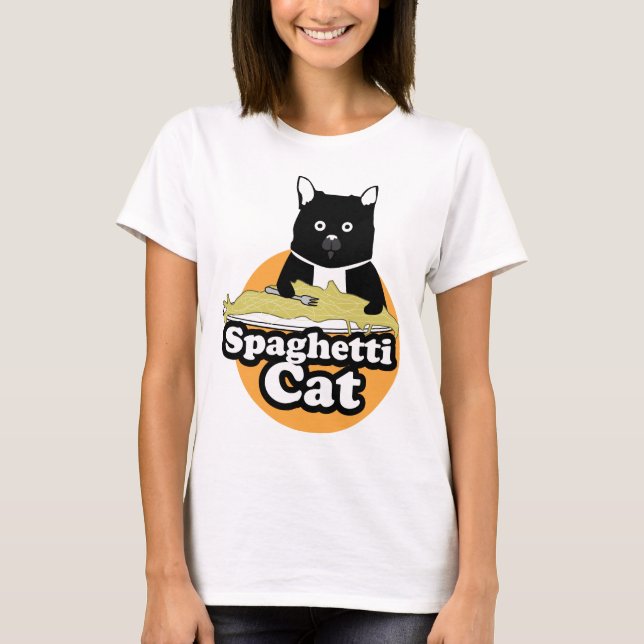 Camiseta Gato dos espaguetes (Frente)