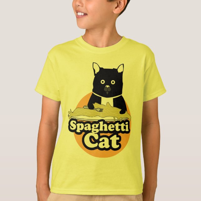 Camiseta Gato dos espaguetes (Frente)