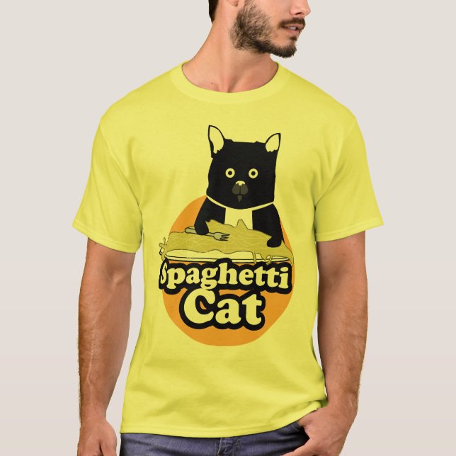 Camiseta Gato dos espaguetes (Frente)