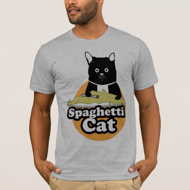 Camiseta Gato dos espaguetes (Frente)