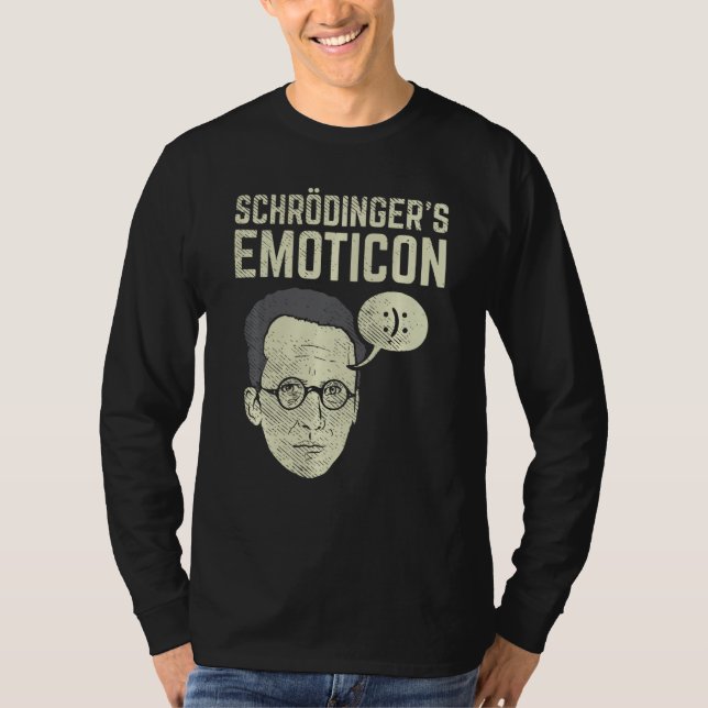 Camiseta Gato dos Schrodingers de Física Quântica (Frente)
