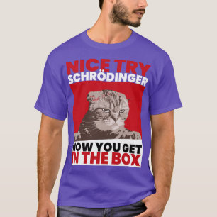 Camiseta Gato dos Schroedinger Schoedingers