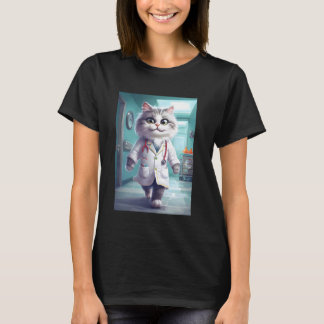 Camiseta Gato Doutor