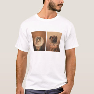 Camiseta Gato e Cão