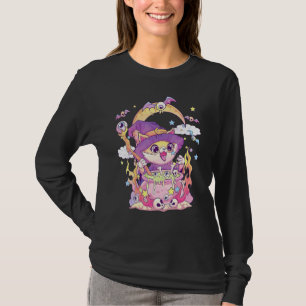 Camiseta Gato E Gótico De Pastel Crânio Cujo Cachorro É Mol