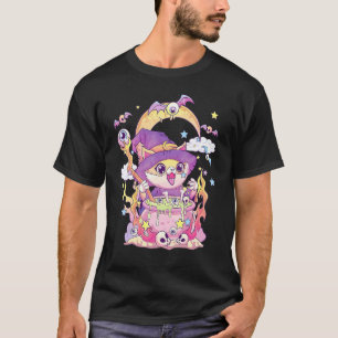 Camiseta Gato E Gótico De Pastel Crânio Cujo Cachorro É Mol