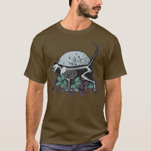 Camiseta Gato e lua