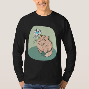 Camiseta Gato E Peixe