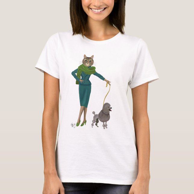 Camiseta Gato e Poodle (Frente)