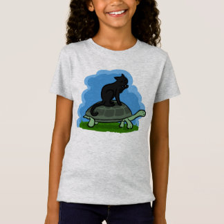 Camiseta Gato E Tartaruga
