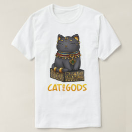 Camiseta Gato Egípcio Deus Bastet Cat são Deuses