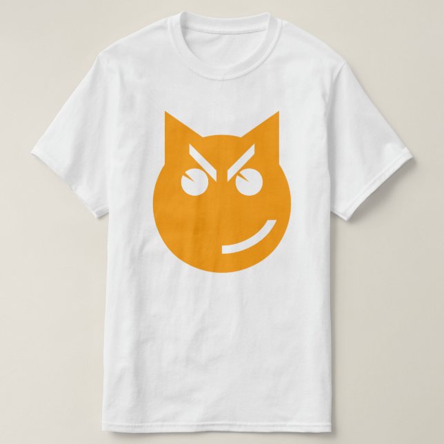 Camiseta Gato Emoji Esmirante (Frente do Design)