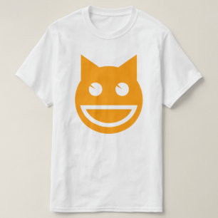 Camiseta Gato Emoji Sorrindo