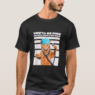 Camiseta Gato Enfermeiro Vamos Fazer Uma Piada De Gato