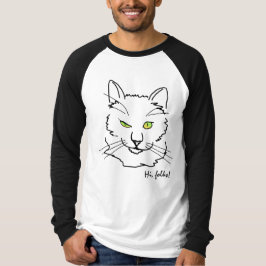 Camiseta Gato Engraçado