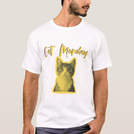 Camiseta Gato Engraçado