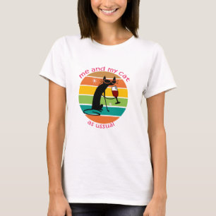 Camiseta Gato Engraçado