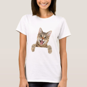Camiseta Gato engraçado