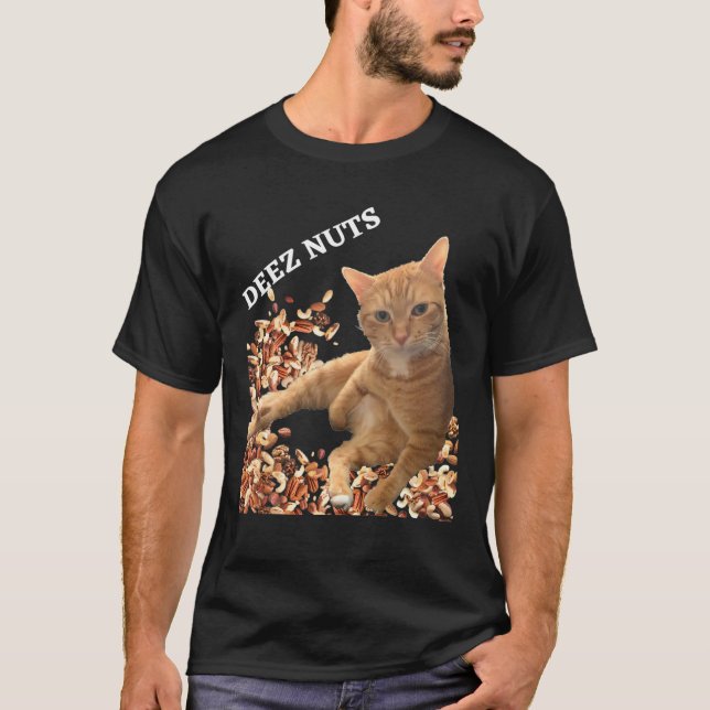 Camiseta Gato Engraçado (Frente)