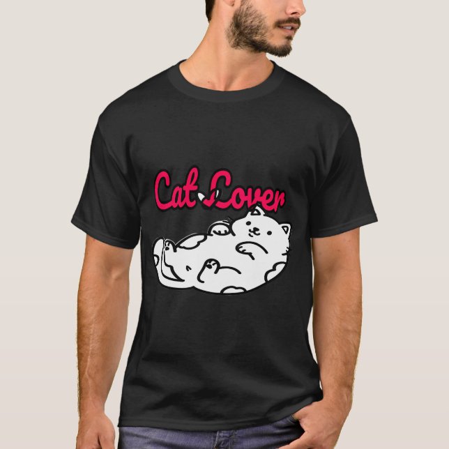 Camiseta Gato Engraçado (Frente)