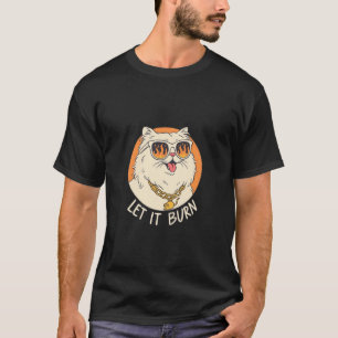 Camiseta Gato Engraçado 2026 Humor Queime