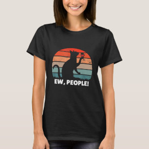 Camiseta Gato Engraçado Bebendo Vinho Pessoas Ew