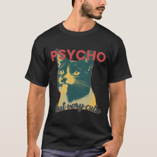 Camiseta Gato Engraçado Com A Língua