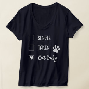 Camiseta Gato Engraçado Dama Dizendo de Volta Editável