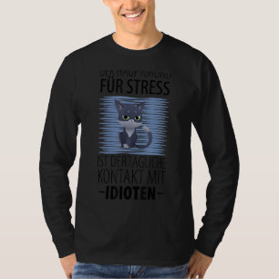 Camiseta Gato Engraçado Dizendo Colega De Trabalho Trabalha