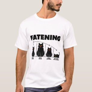 Camiseta Gato Engraçado e Gorducho Escala Meme Heckin Chonk