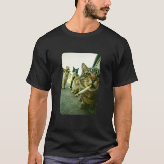 Camiseta Gato engraçado fumando meme cigarro gato hilário